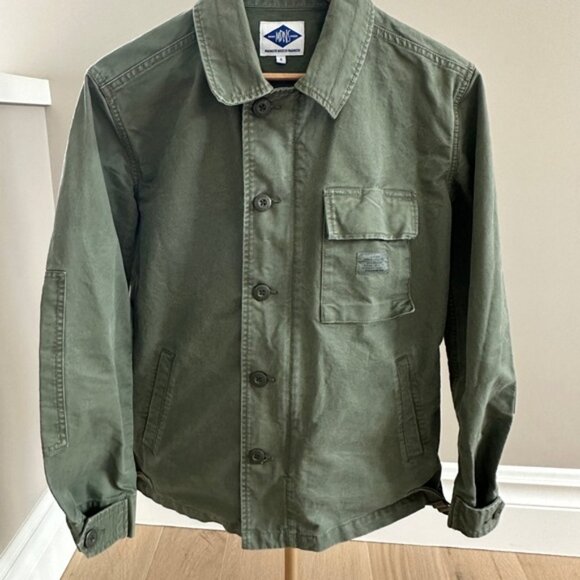 Madness Print Utility Cotton Jacket – Green Khaki | Size Small - Picture 10 of 10